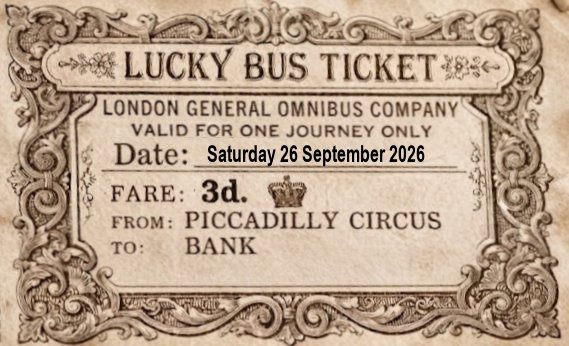 Bus Ticket - Click to enlarge
