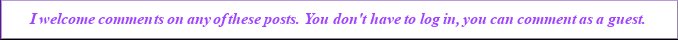 comments