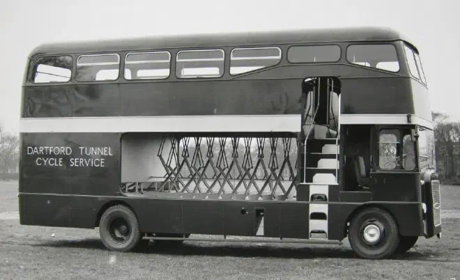 Dartford Tunnel Cycle Bus