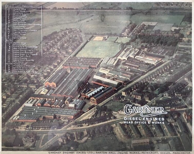 Gardner Engines factory