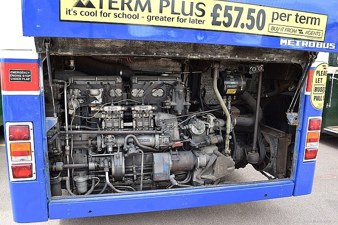 Gardner Engine in a Leyland Olympian bus