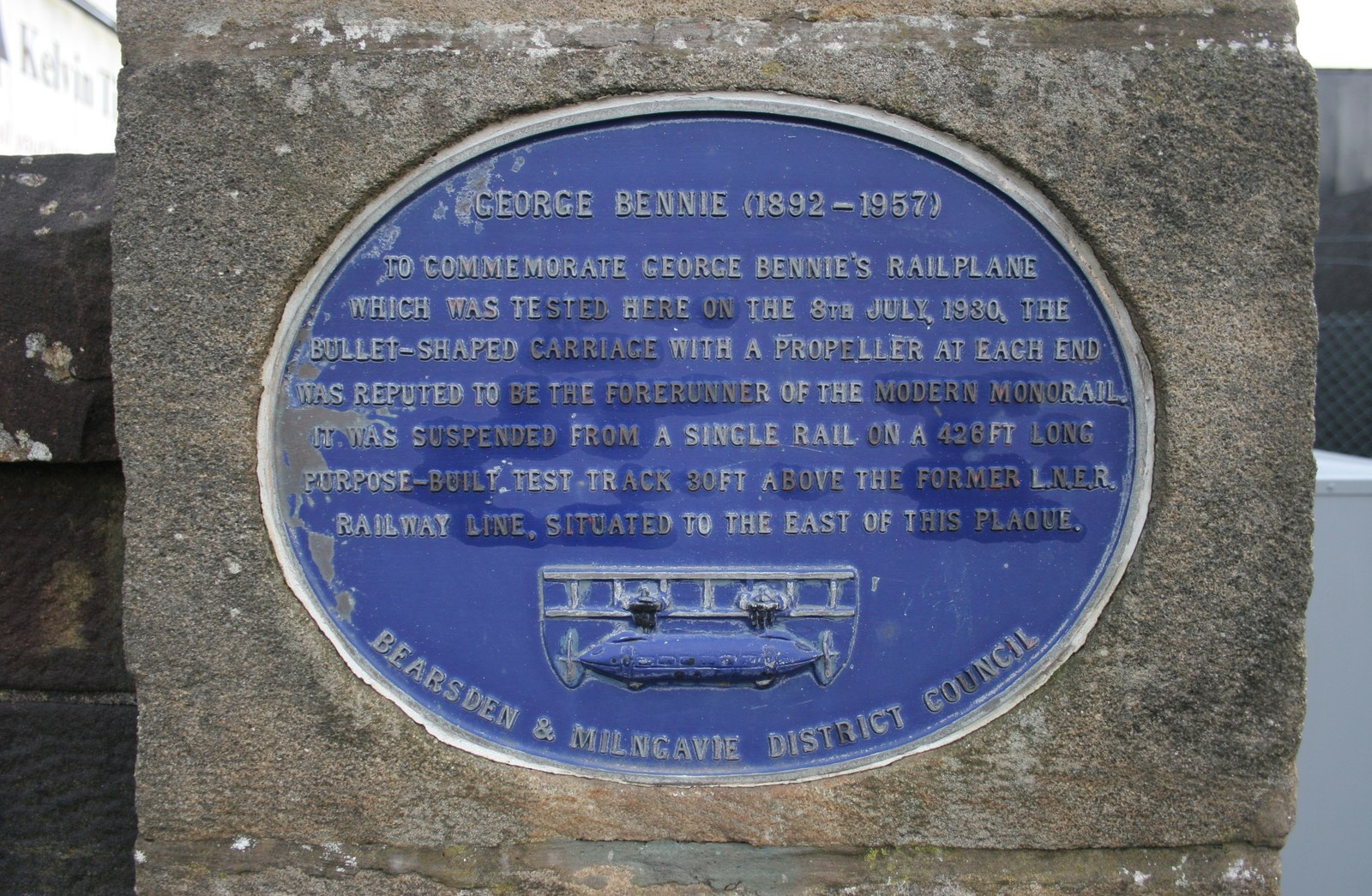 George Bennie Railplane