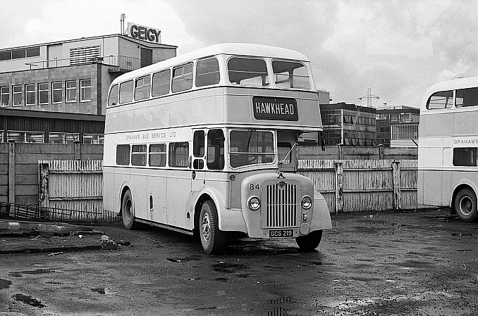 Graham’s_Bus_Service_garage,_Hawkhead,Paisley–1970-geograph.org.uk-_7054029