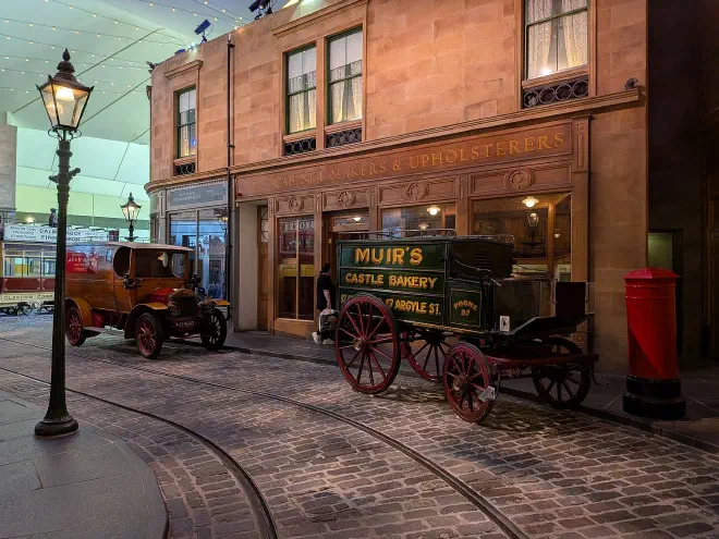 Old Street 2 Riverside Museum Glasgow